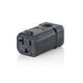 Leviton Straight Blade Connector, 20A, 125Vac 5359-VB